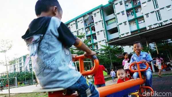 Intip Keceriaan Anak-anak di RPTRA Rusun Muara Indah