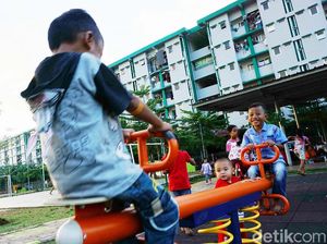 Intip Keceriaan Anak-anak di RPTRA Rusun Muara Indah