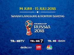 Tonton Piala Dunia 2018 dan Cuplikannya di Transmedia