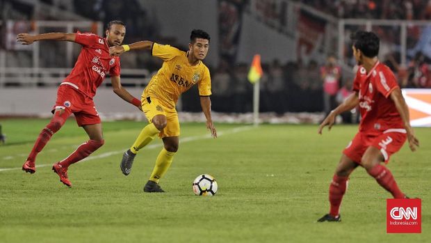 Bhayangkara FC mampu memberikan perlawanan sengit pada Persija Jakarta.