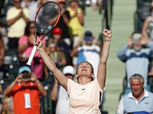 Halep Dipaksa Kerja Keras di Laga Pertama