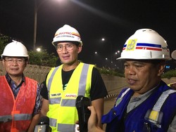 Sandiaga: Underpass Matraman Diuji Coba 1 April