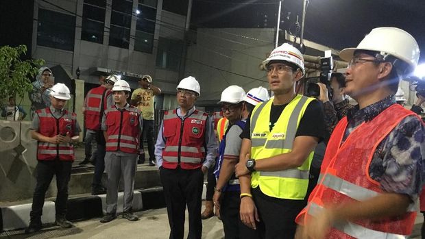 Sandiaga: Underpass Matraman Diuji Coba 1 April