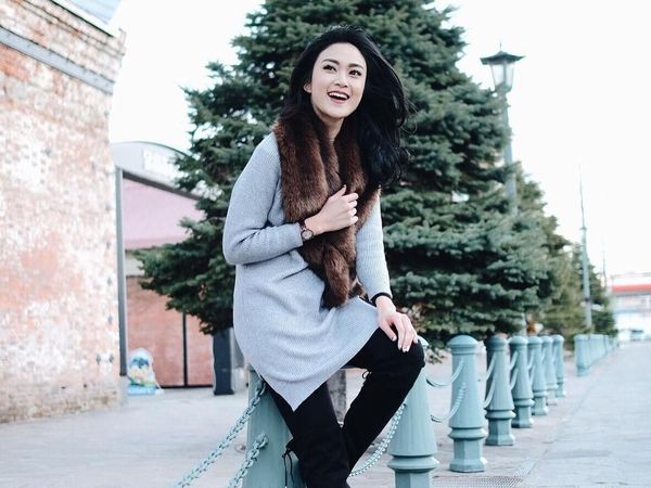 9 Gaya Cantik Ketrin Agustine, Model dan Presenter yang Buat Pria Tergila-gila