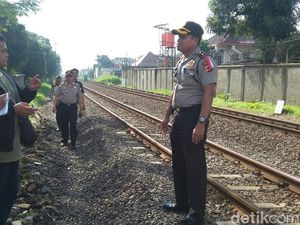 Pemuda di Bandung Tewas Tersambar KA Lodaya Jurusan Solo