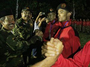 Hadiri Apel, Ini 2 Pesan Gus Ipul untuk Banser