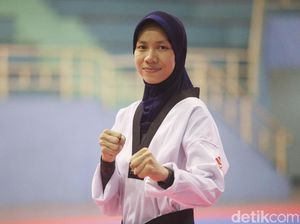 Mariska Halinda Bidik Emas Taekwondo di Asian Games