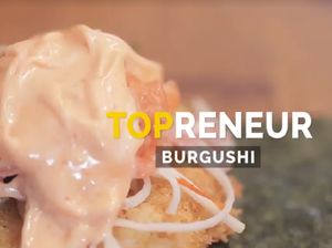 Perkawinan Sushi dan Burger Ini Beromzet Rp 200 Juta/Bulan Perkawinan Sushi dan Burger Ini Beromzet Rp 200 Juta/Bulan