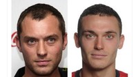 Thomas Vermaelen juga punya kembaran aktor. Ia mirip dengan Jude Law, khususnya jika sedang menata rambutnya dengan cara serupa. (Foto: Internet)
