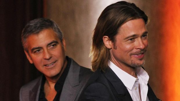 George Clooney dan Brad Pitt telah lama diketahui bersahabat akrab. 
