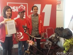 Dukung PSI, Handoko Bersepeda 11 Hari dari Jepara ke Jakarta