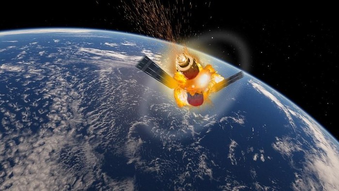 Ilustrasi Stasiun Luar Angkasa Tiangong 1. Foto: Daily Mail Ilustrasi Stasiun Luar Angkasa Tiangong 1. Foto: Daily Mail