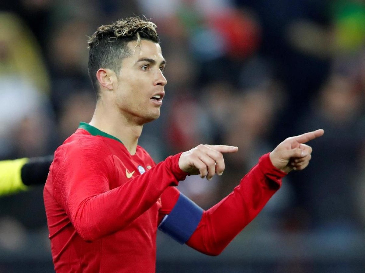Cristiano Ronaldo telah mencapai 81 gol bersama Portugal. (Foto: Arnd Wiegmann/Reuters)