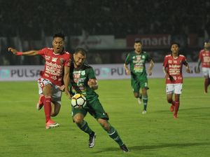 Gol Tunggal Lilipaly Bawa Bali United Menang atas PSMS