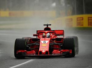Sesi Ketiga Dikuasai Ferrari, Vettel Tercepat Sesi Ketiga Dikuasai Ferrari, Vettel Tercepat