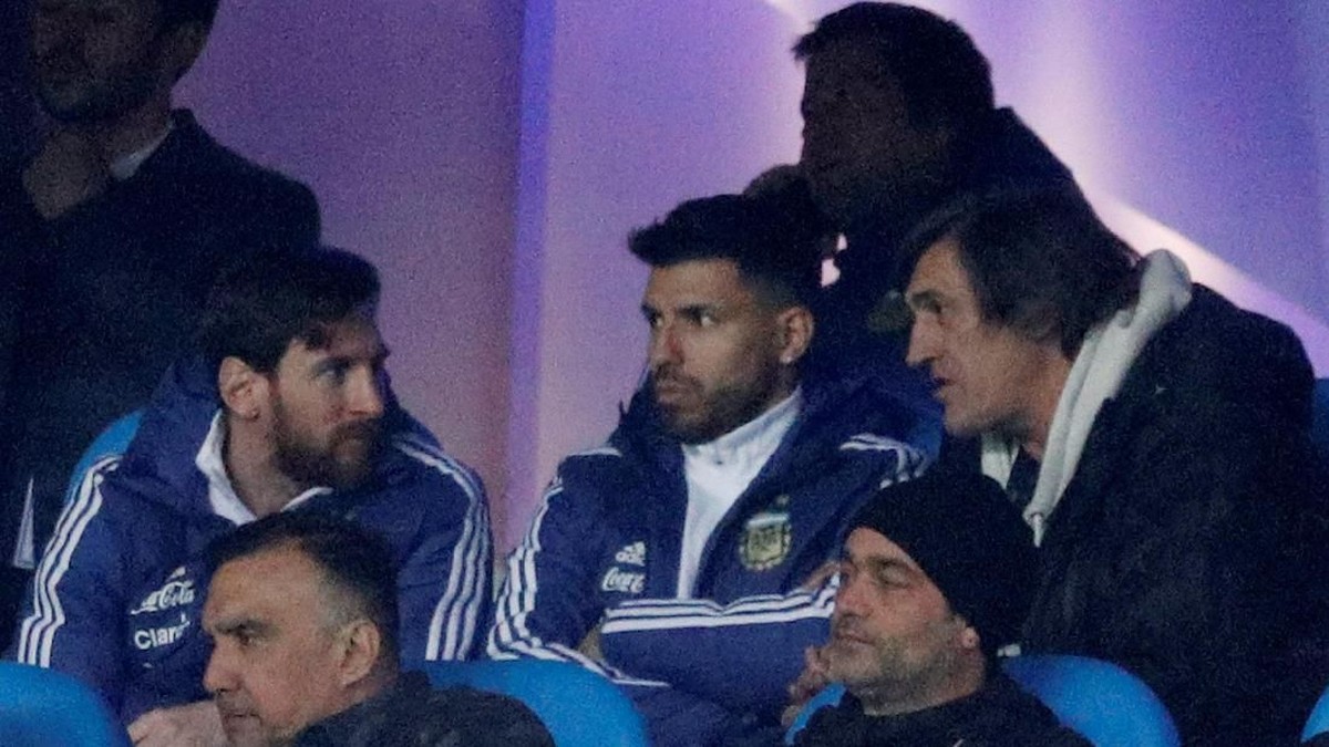 Lionel Messi absen saat Argentina mengalahkan Italia (Phil Noble/Reuters)