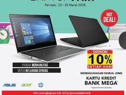 Bisa Pilih! Mau Diskon atau Cicil Laptop-Smartphone di Sini