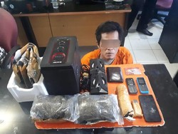 Tidak Jera, Napi di Riau Pesan Ganja 800 Gram