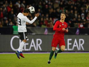 Dua Gol Ronaldo di Injury Time Menangkan Portugal atas Mesir Dua Gol Ronaldo di Injury Time Menangkan Portugal atas Mesir
