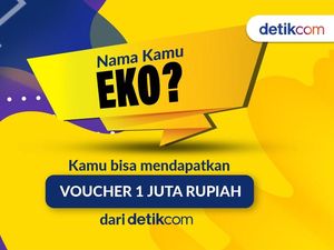 Sore Mas Eko, Kamu Terpilih untuk Ikut Rejeki Nama Lho..