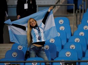 Foto: Argentina Kalahkan Italia di Kandang Manchester City