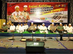 Safari Selawat, Cara Polisi Jaga Tuban Tetap Damai