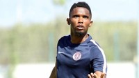 Samuel Etoo ditebus mahal oleh Anzhi Makhachkala. Dia ditebus dengan harga 24 juta euro. (Foto: Instagram)