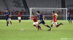 Foto: Garuda Muda Dibenamkan Jepang di GBK