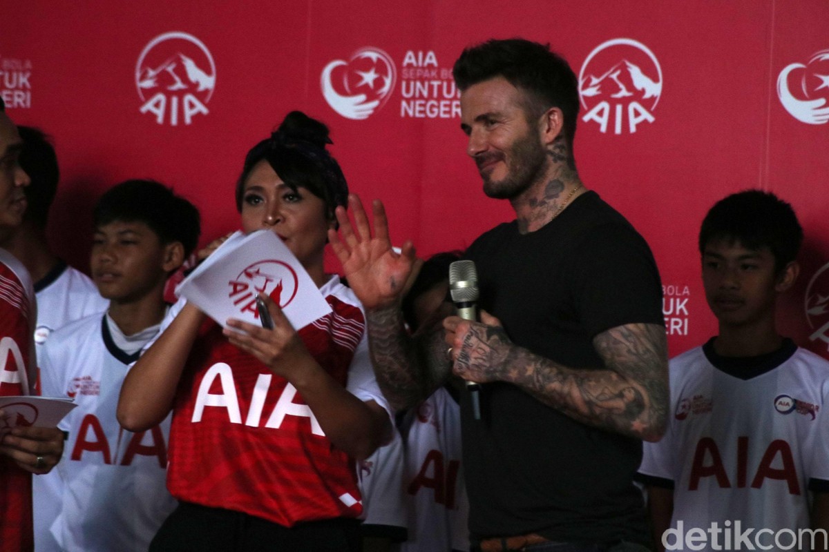 David Beckham mengunjungi Jakarta. (Foto: Rifkianto Nugroho)
