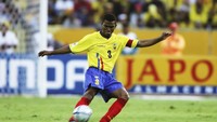 Ivan Hurtado menempati posisi enam dengan jumlah 168 caps untuk Ekuador. Hurtado pensiun dari timnas pada 2014 lalu. (Foto: Shaun Botterill/Getty Images)