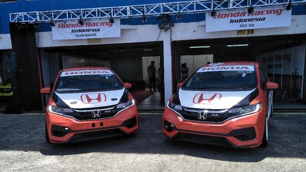 Begini Wujud Honda Jazz Jadi Mobil Balap