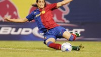13. Martín Cáceres - 20 laga (17 bersama Messi, 3 bersama Ronaldo). (Foto: Mike Stobe/Getty Images)