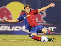 13. Martín Cáceres - 20 laga (17 bersama Messi, 3 bersama Ronaldo). (Foto: Mike Stobe/Getty Images)