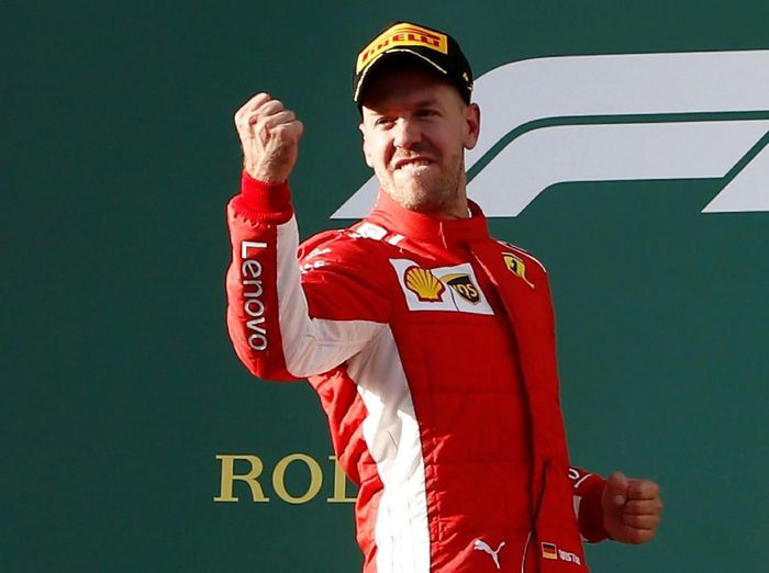 Vettel Akui Sedikit Beruntung Di Gp Australia