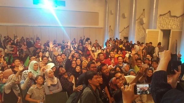 Foto: dTraveler Gathering Asyiknya Kayak Gini