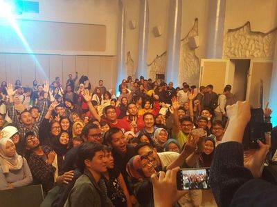 Foto: dTraveler Gathering Asyiknya Kayak Gini