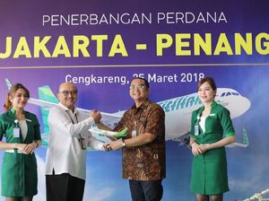 Citilink Terbang Perdana Jakarta-Penang
