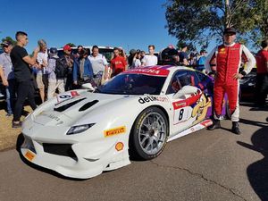 Geber Ferrari Challenge Shanghai, Renaldi Hutasoit Finish Podium 2