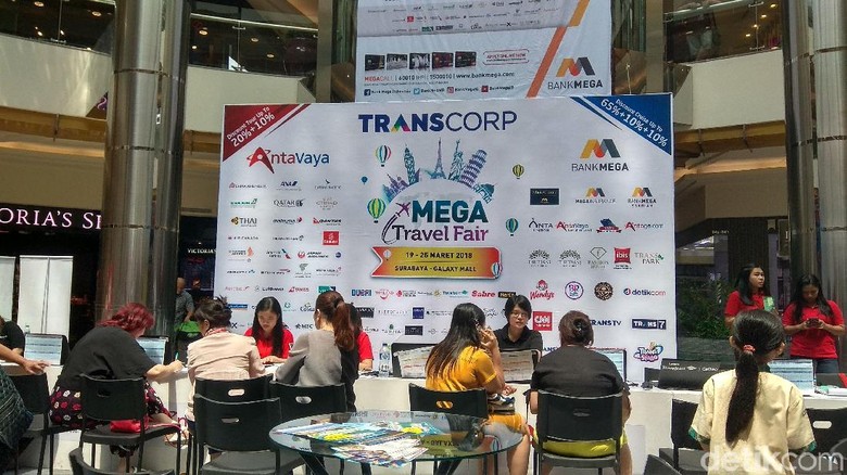 Mega Travel Fair Surabaya (Hilda Meilisa Rinanda /detikTravel) Mega Travel Fair Surabaya (Hilda Meilisa Rinanda /detikTravel)