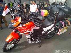 Motor Pelat B Juga Bisa Keliling Dunia