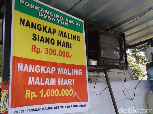 Foto: Tangkap Maling di Cirebon Berhadiah Rp 1 Juta