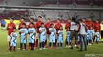 Foto: Garuda Muda Dibenamkan Jepang di GBK