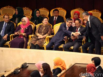 Sejumlah Tokoh Hadiri Pelantikan Pimpinan MPR