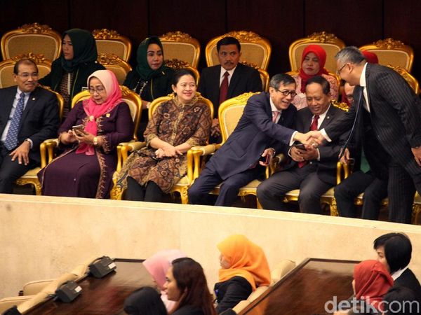 Sejumlah Tokoh Hadiri Pelantikan Pimpinan MPR