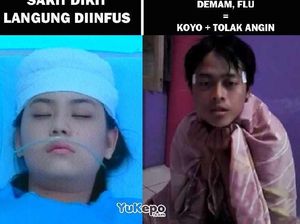 Kumpulan Meme Orang Sakit di FTV vs Kehidupan Nyata, Bikin Ngakak!