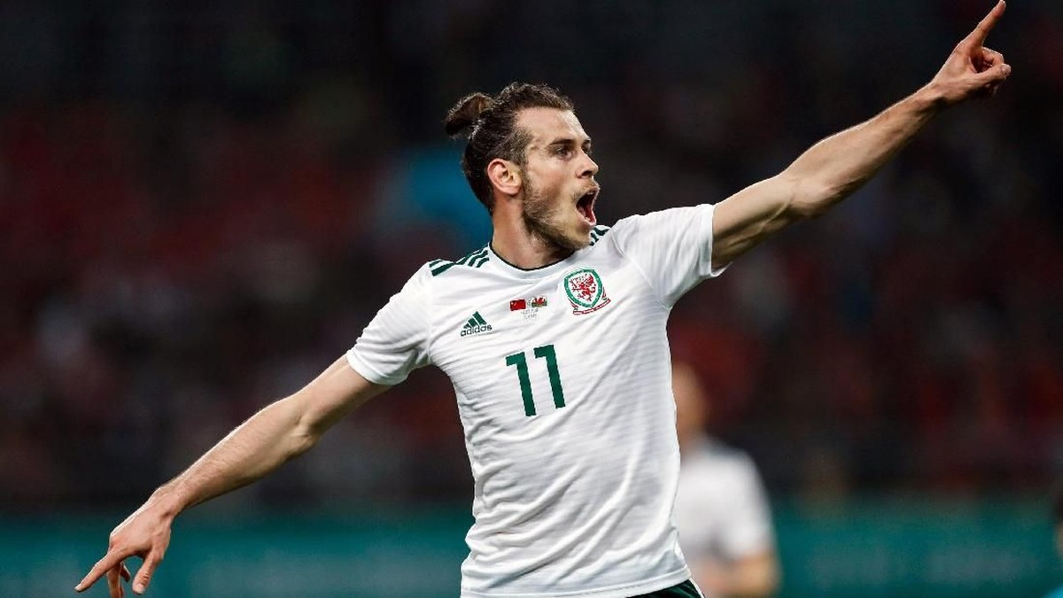 Aksi Gareth Bale di China (Foto: Stringer/REUTERS)