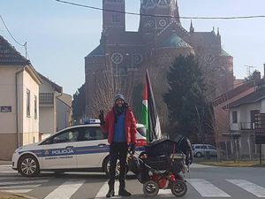 Uang 1.200 Euro Jadi Modal Aksi Benjamin Walk to Palestine
