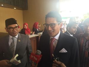 Muzani Jadi Pimpinan MPR, Sandiaga: Rezeki Nggak ke Mana Muzani Jadi Pimpinan MPR, Sandiaga: Rezeki Nggak ke Mana