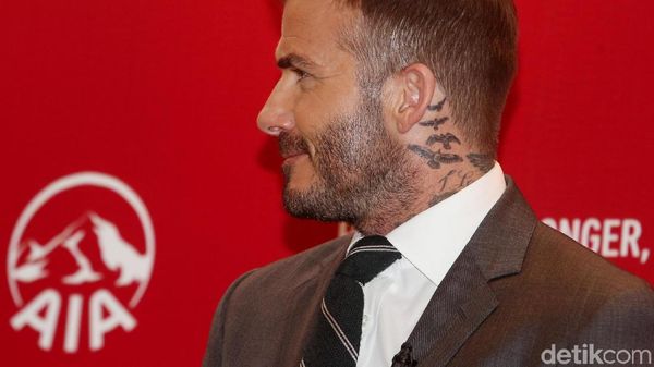 Deretan Tato David Beckham yang Ikut Curi Perhatian Fans di Jakarta