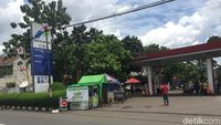 Ini SPBU di Condet yang Viral Isi Bensin Nissan Serena Lebihi Tangki